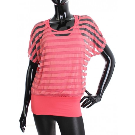 T-SHIRT 2 EN 1 1834