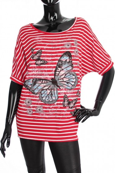 T-SHIRT BUTTERFLY
