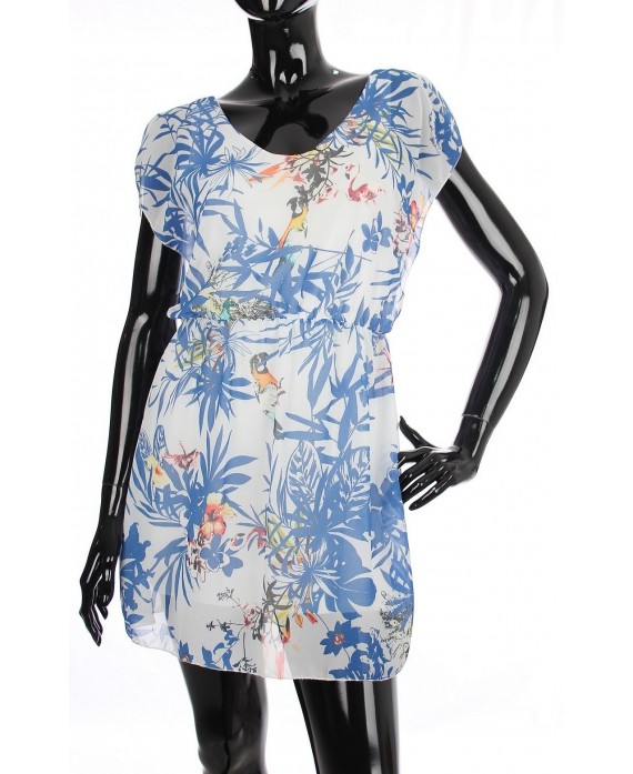 ROBE IMPRIMEE TROPICAL 1882