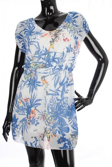 ROBE IMPRIMEE TROPICAL 1882