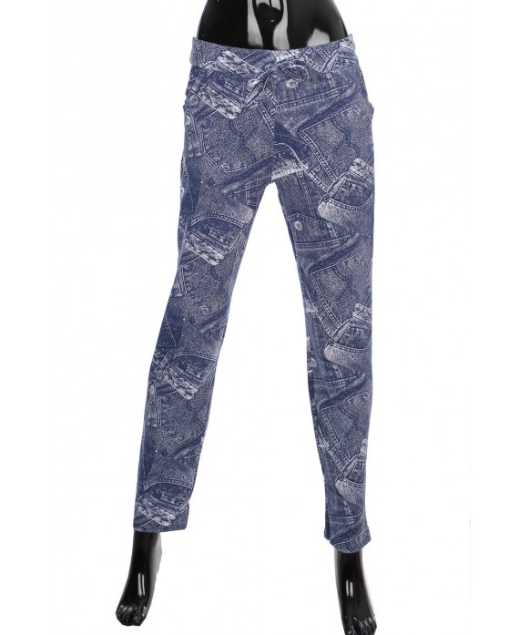 PRINTED PANTS JEANS 1888