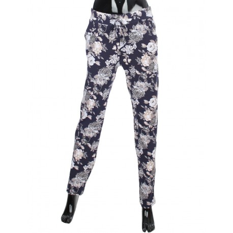 PANTALON IMPRIME FLEURS 1884