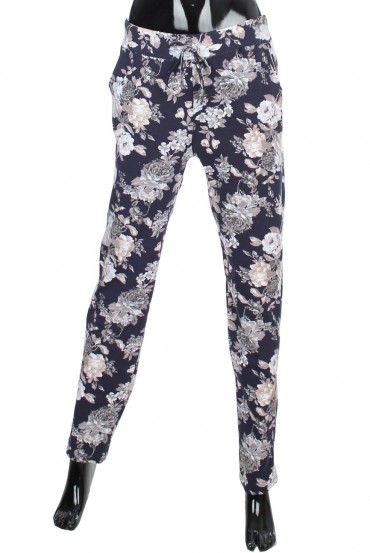 PANTALON IMPRIME FLEURS 1884