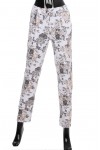 PANTALON IMPRIME FLEURS 1884