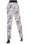 PANTALON IMPRIME FLEURS 1884
