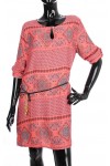 ROBE TUNIQUE IMPRIMEE + CEINTURE 1881