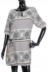ROBE TUNIQUE IMPRIMEE + CEINTURE 1881
