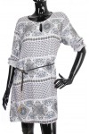 ROBE TUNIQUE IMPRIMEE + CEINTURE 1881
