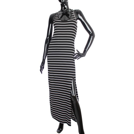 ROBE LONGUE RAYEE 1885