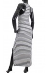 ROBE LONGUE RAYEE 1885