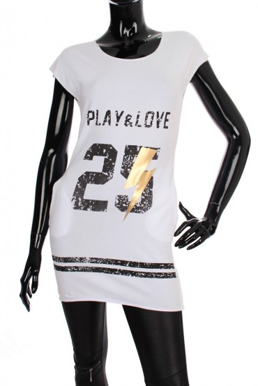 TUNIQUE/SWEAT IMPRIME 25 1901