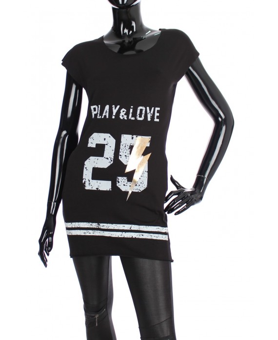 TUNIQUE/SWEAT IMPRIME 25 1901