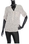 CHEMISE FLEURIE UNE POCHE 1908