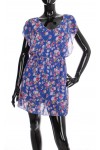 ROBE VOILAGE FLEURS 1923