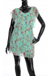 ROBE VOILAGE FLEURS 1923