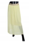 JUPE LONGUE TAILLE DOREE 1934
