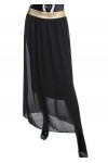 JUPE LONGUE TAILLE DOREE 1934