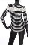 T-SHIRT MARINIERE DENTELLE 1938