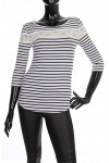 T-SHIRT MARINIERE DENTELLE 1938