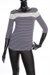 T-SHIRT MARINIERE DENTELLE 1938