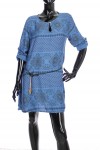 ROBE TUNIQUE IMPRIMEE + CEINTURE 1881