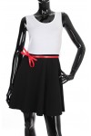 ROBE BI-COLORE + CEINTURE 1976