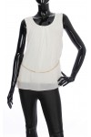 TUNIQUE DENTELLE + CEINTURE 1988