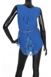 TUNIQUE DENTELLE + CEINTURE 1988