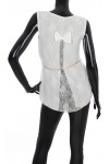 TUNIQUE DENTELLE + CEINTURE 1988