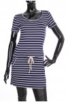 ROBE TUNIQUE MARINIERE 2 POCHES 1968