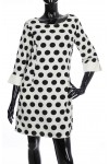 ROBE A POIS 2 POCHES1969