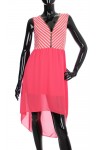 ROBE BI-MATIERE ZIPPEE 1974