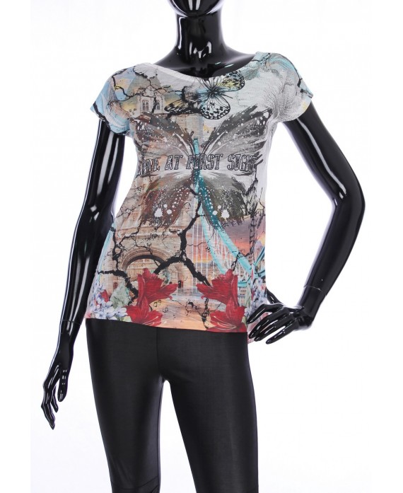 T-SHIRT PAPILLON 1998