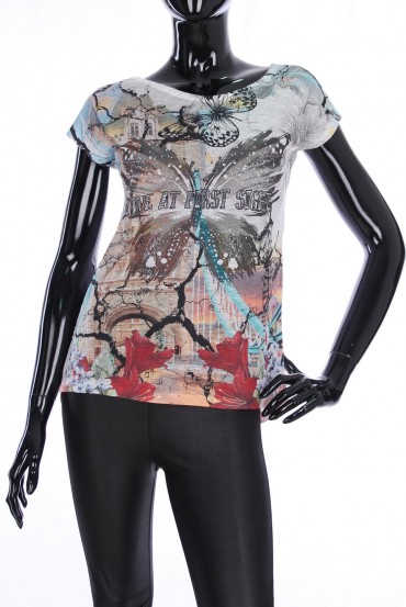 T-SHIRT PAPILLON 1998