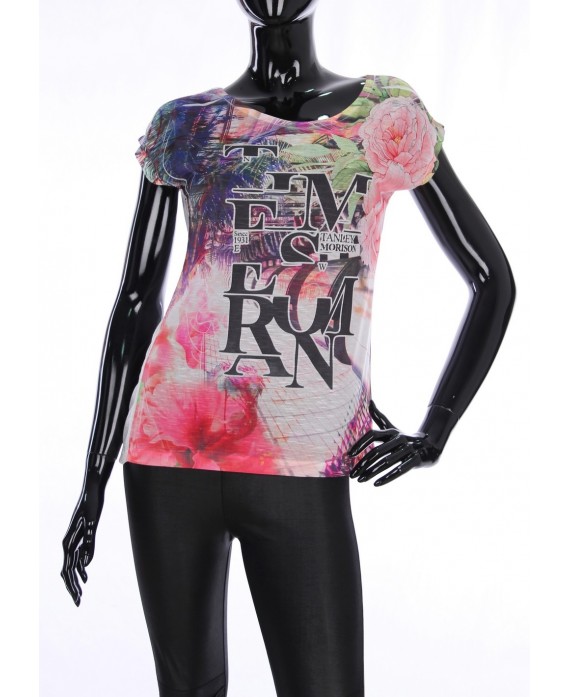 T-SHIRT FLEURS 1999
