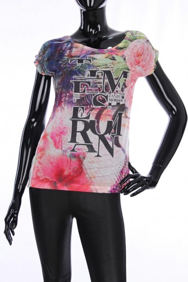 T-SHIRT FLOWERS 1999