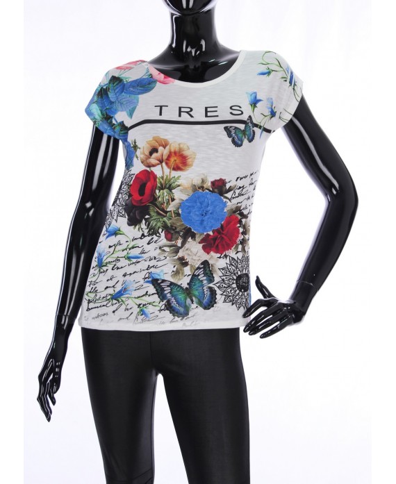 T-SHIRT IMPRIME TRES 2000