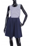 ROBE MARINIERE OUVERTE SUR LES COTES 1966