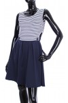 ROBE MARINIERE OUVERTE SUR LES COTES 1966