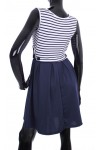 ROBE MARINIERE OUVERTE SUR LES COTES 1966