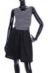 ROBE MARINIERE OUVERTE SUR LES COTES 1966