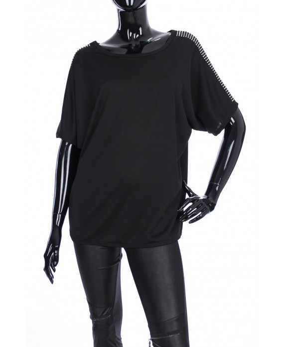 T-SHIRT MANCHES STRASS 2014