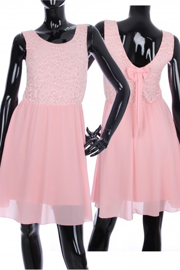 ROBE DENTELLE DOS NOEUD 2015