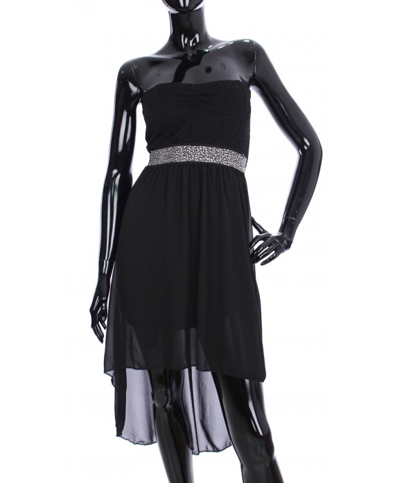 ROBE BUSTIER BI-MATIERE 2025