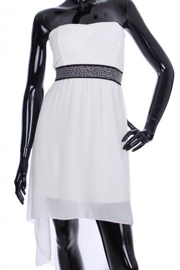 ROBE BUSTIER BI-MATIERE 2025