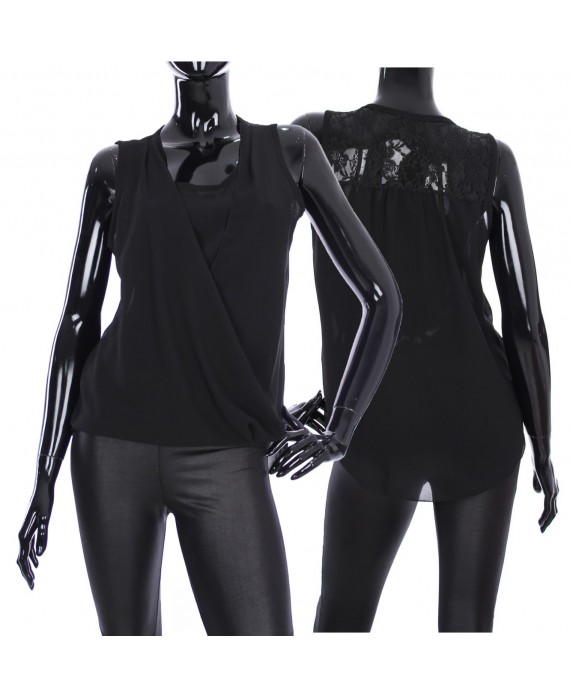 TOP DRAPE DENTELLE 2037