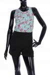 COMBI-SHORT IMPRIME FLORAL 2047