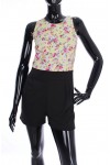 COMBI-SHORT IMPRIME FLORAL 2047