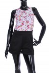 COMBI-SHORT IMPRIME FLORAL 2047