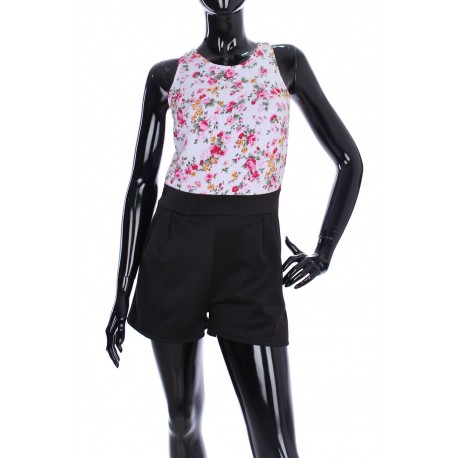 COMBI-SHORT IMPRIME FLORAL 2047